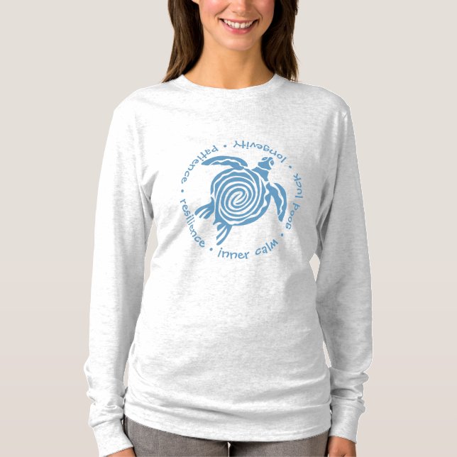 Le symbole de la tortue de mer - T-shirt (Devant)