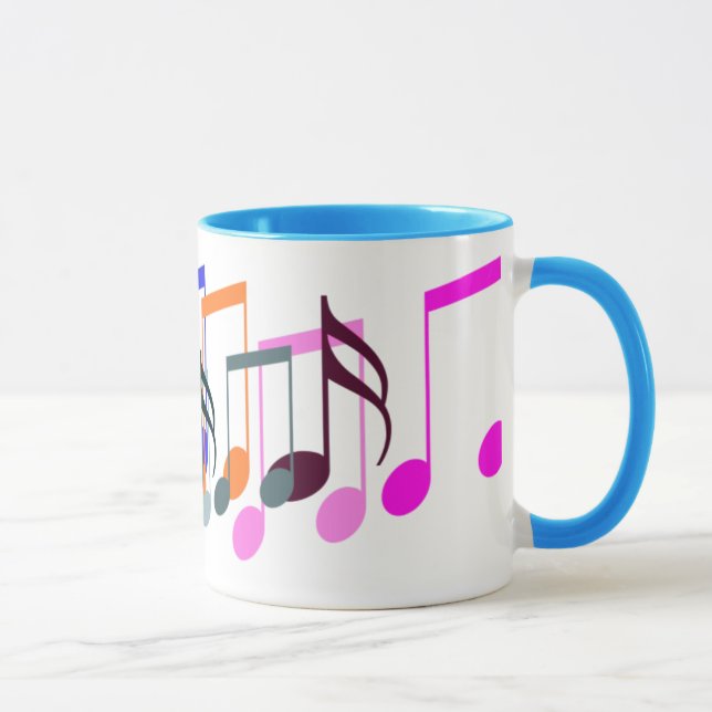 le symbole de musique note la tasse (Droite)