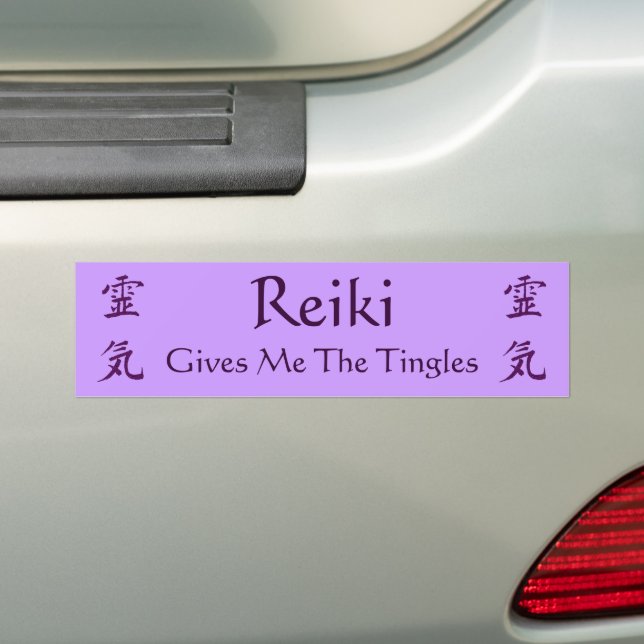 Le Symbole Reiki Me Donne Le Sticker De Bumper Tin (En voiture)