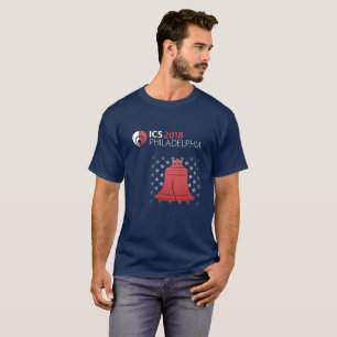 Le T-shirt 2018 Philadelphie, bleu marine des
