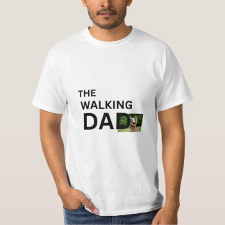 Le t-shirt à design de papa qui marche
