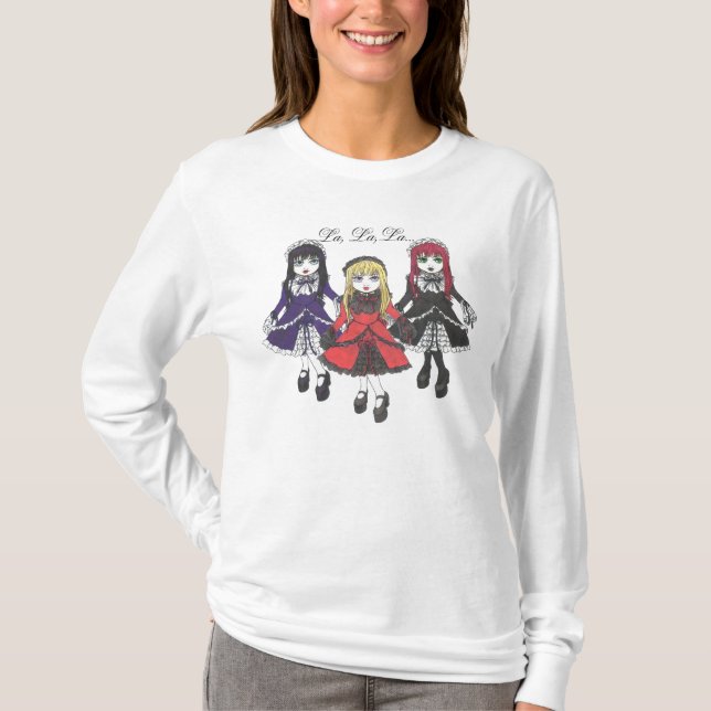 Le T-shirt à manches longues Les Trois Sœurs (Devant)