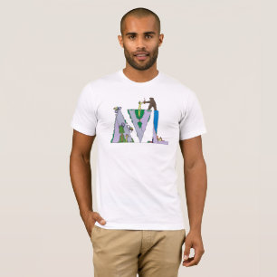Le T-shirt   ASHEVILLE, OR (AVL) des hommes