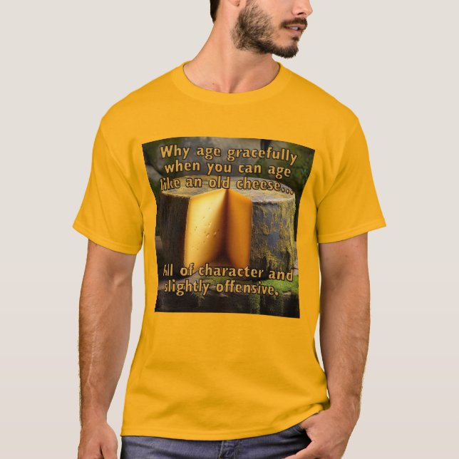 Le T-shirt au fromage ancien (Devant)