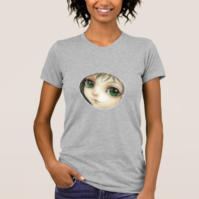 Le T-Shirt au visage dans le cercle (Devant)