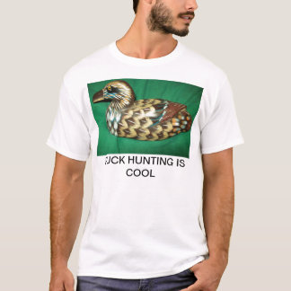Le T-shirt avec la CHASSE de CANARD EST FRAIS sur