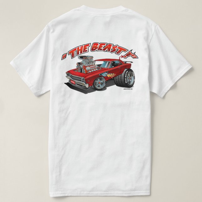 Le T-Shirt Beast 1967 Chevell (Design dos)