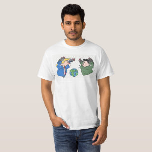 Le T-shirt blanc des hommes de fous de