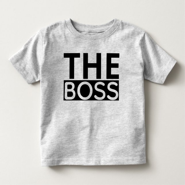 Le T-shirt Boss Toddler (Devant)