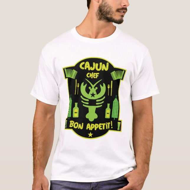 Le T-shirt Cajun de Louisiane (Devant)