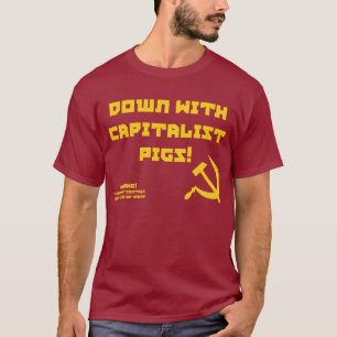 Le T-shirt capitaliste des hommes