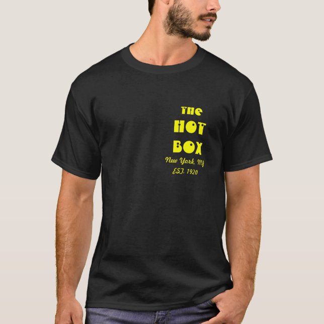Le T-shirt chaud de boîte (Devant)