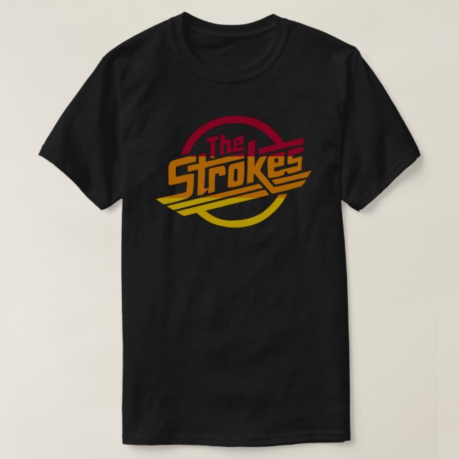 Le T-shirt classique trois couleurs Strokes (Design devant)