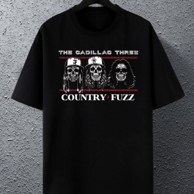Le T-shirt Country Fuzz de The Cadillac Three  (Créateur téléchargé)