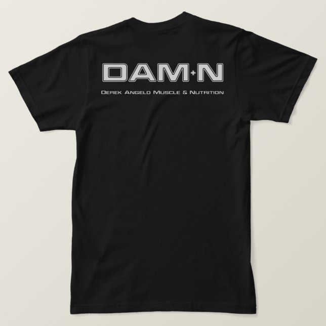 Le T-shirt DAM+N (Design dos)
