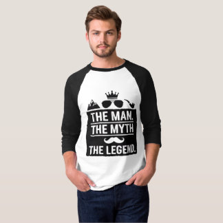 Le T-Shirt d'anniversaire de l'Homme, du Mythe, de