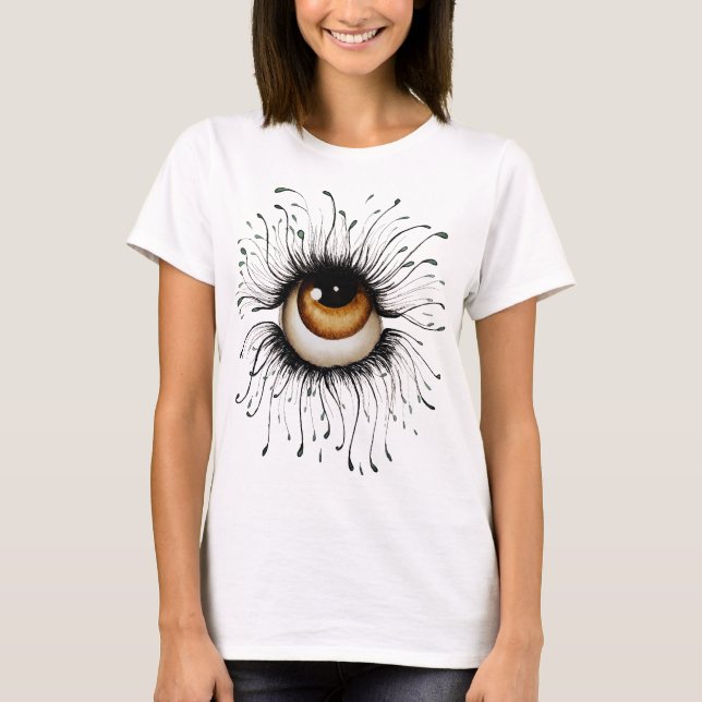 Le T-shirt d'art Gaze (Devant)