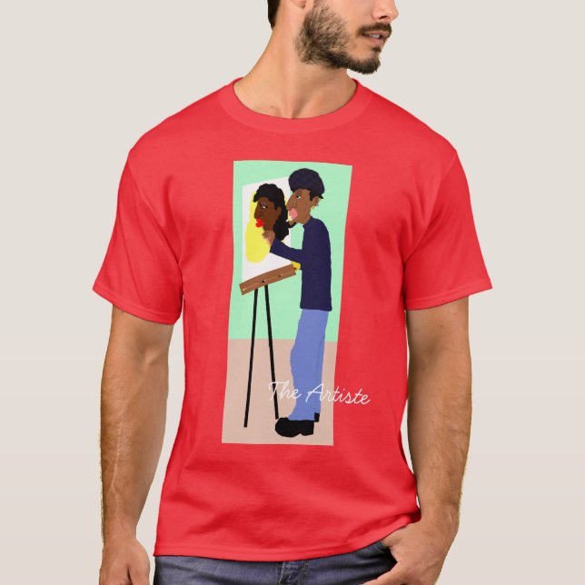 Le T-shirt d'artiste (Devant)