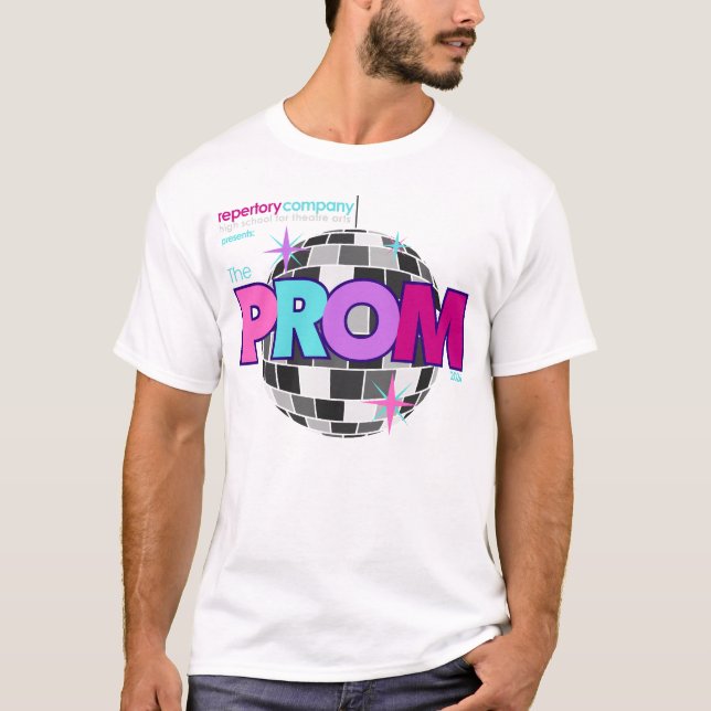 Le T-Shirt de Bal Blanc Unisexe (Devant)