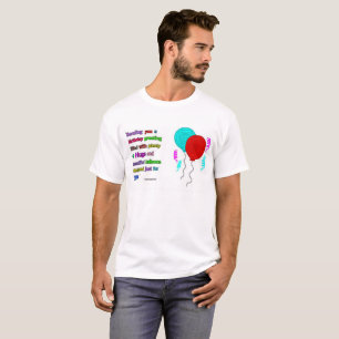 Le T-shirt de base blanc des hommes de citation de