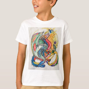 Le T-shirt de base des enfants de dragon