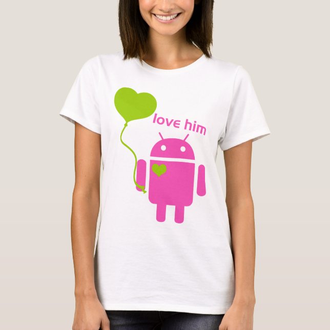 Le T-shirt de base des femmes androïdes (Devant)