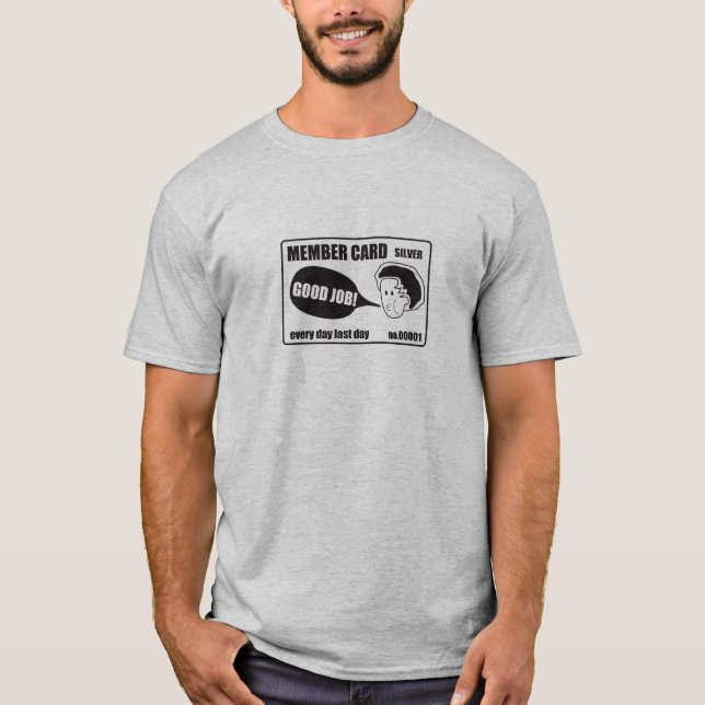 Le T-shirt de base des hommes (Devant)