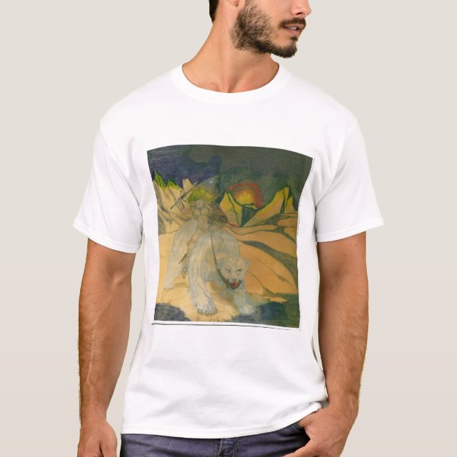 Le T-shirt de base des hommes (Devant)