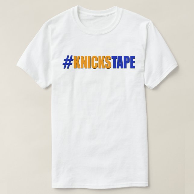 Le T-shirt de base des hommes de KnicksTape (Design devant)