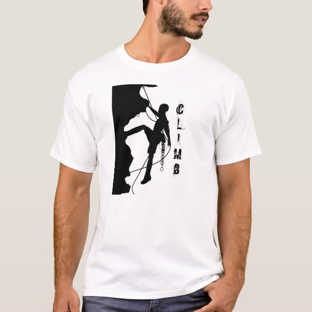Le T-shirt de base des hommes de silhouette (Devant)