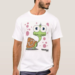 Le T-shirt de base des hommes de tortue