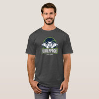 Le T-shirt de base des hommes de WolfPack