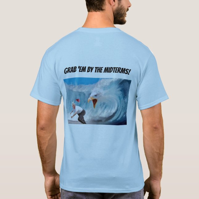 le T-shirt de base des hommes, Eagle les (Dos)