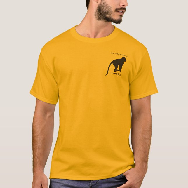Le T-shirt de base du coton des hommes de Hermosa (Devant)