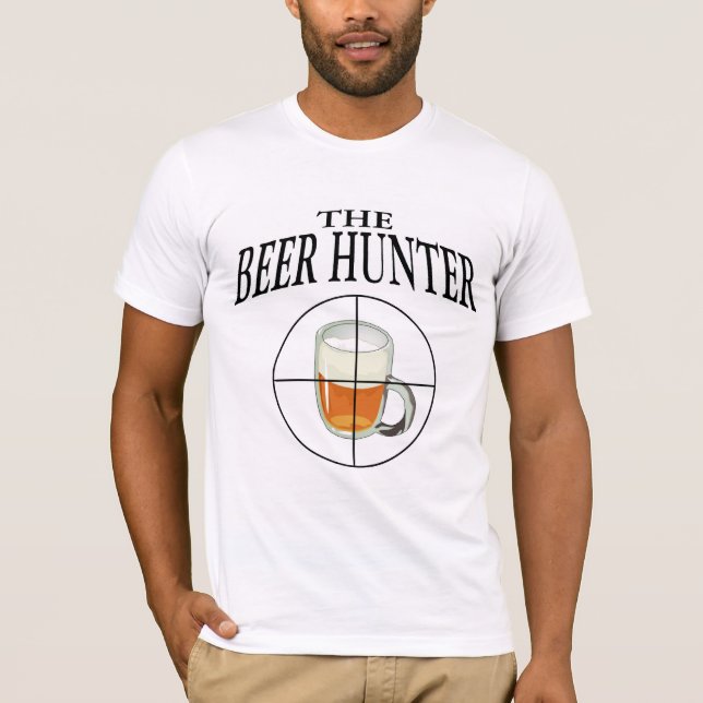 Le T-shirt de chasseur de bière (Devant)