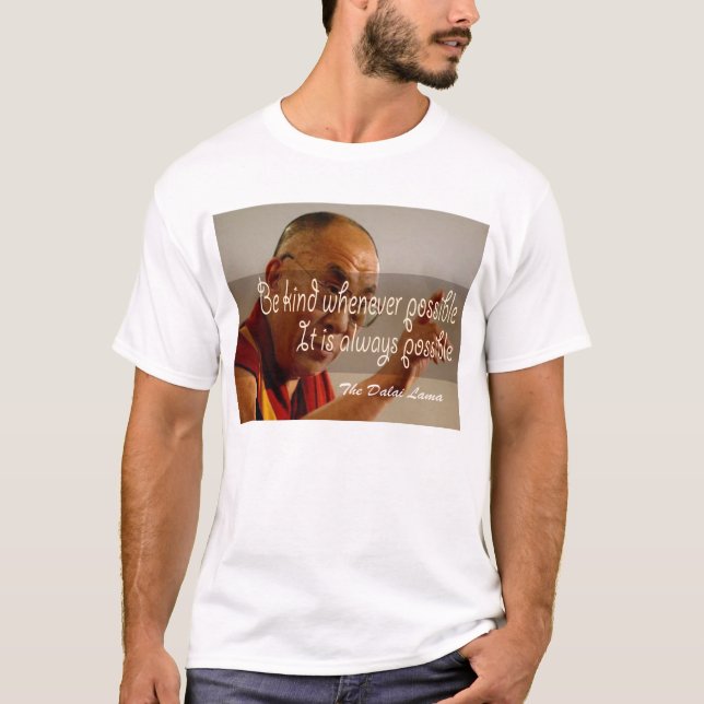 Le T-shirt de Dalai Lama (Devant)