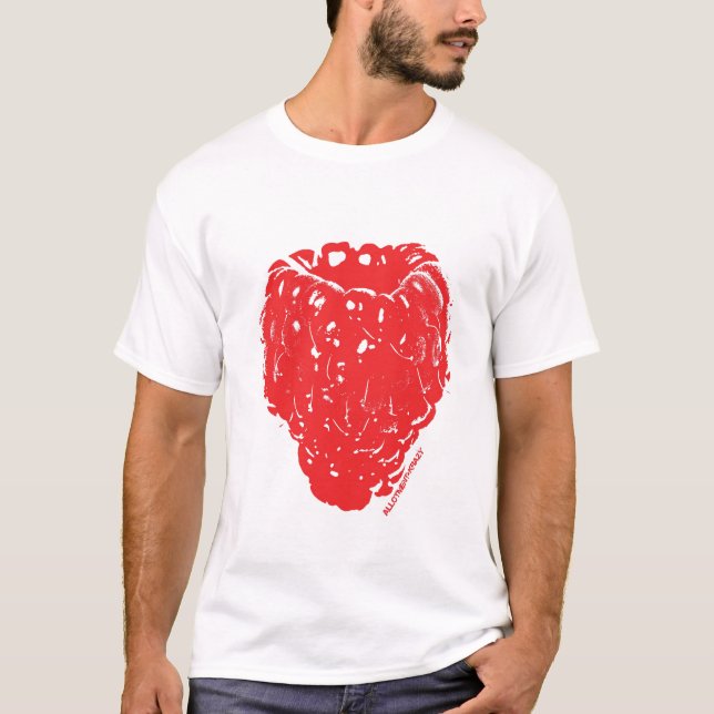 Le T-shirt de framboise (Devant)