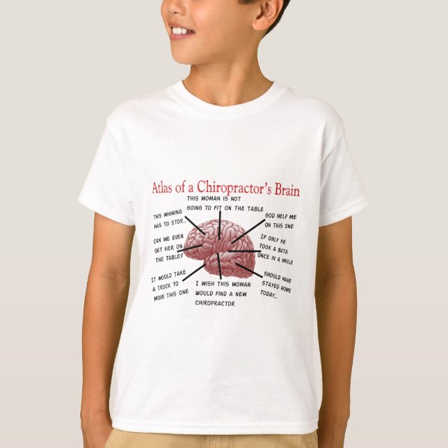Le T-shirt de Funny Chiropractor (Devant)
