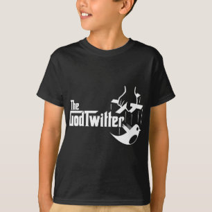 Le T-shirt de GodTwitter, noir
