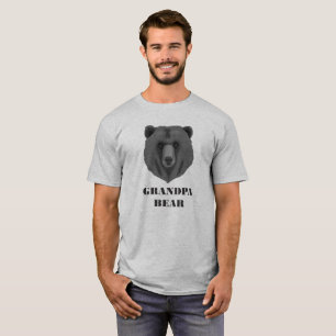 Le T-shirt de grand-papa des hommes drôles d'ours