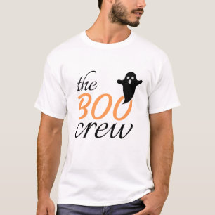 Le T-shirt de la famille Boo Crew Orange Halloween