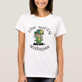 Le T-shirt de la femme à noix d'Irlandais