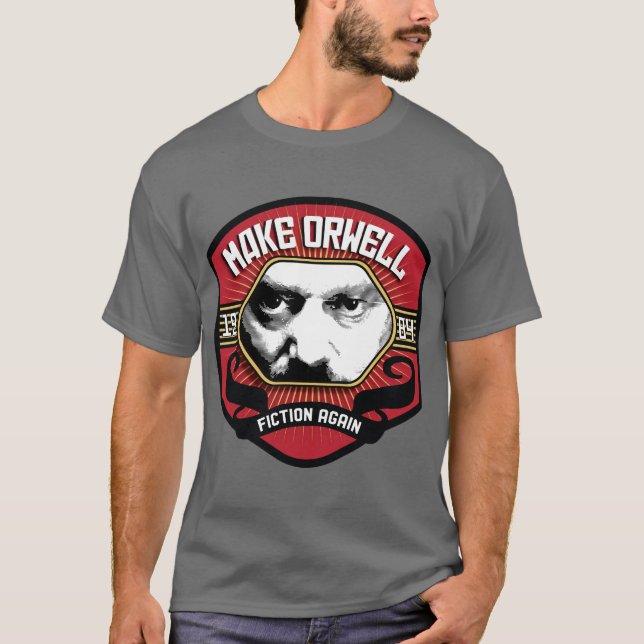 Le T-shirt de la fiction Orwell (Devant)