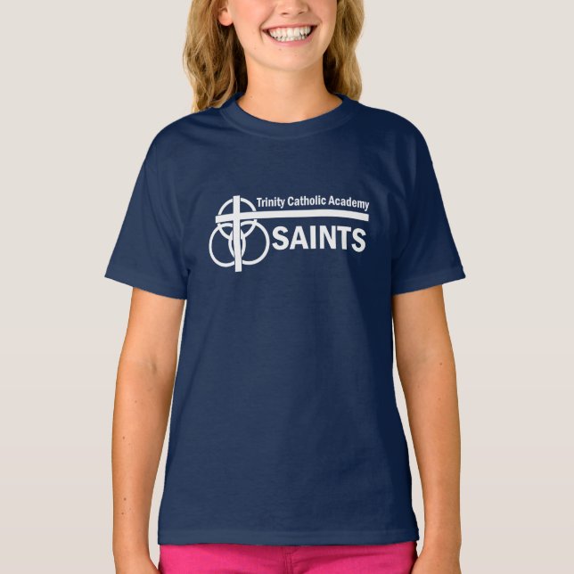 Le T-shirt de la fille : Saints d'ACIDE (Devant)