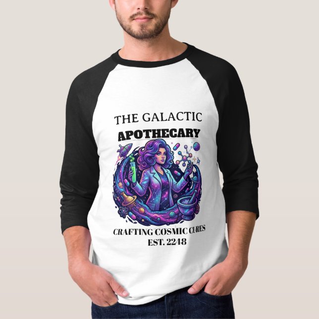 Le T-Shirt de la Galénique Galactique (Devant)