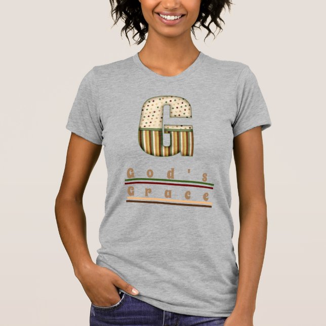 Le T-shirt de la grâce de Dieu (Devant)