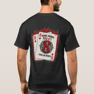 Le T-shirt de la jupe du 8 Rouge