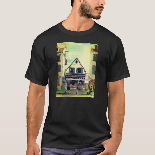Le T-shirt de la Maison de l'Argent (New York) (Devant)