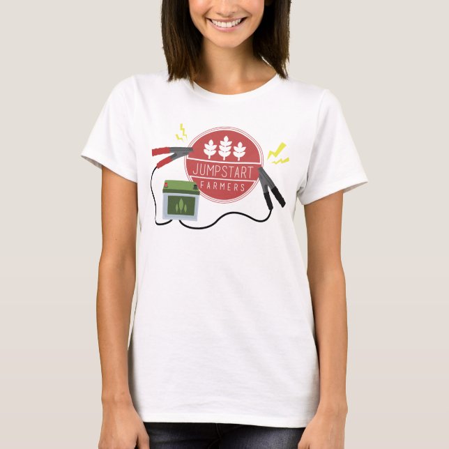 Le T-shirt de l'agriculteur du Jumpstart des (Devant)