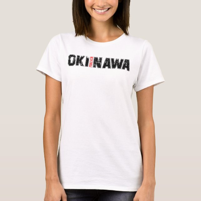 Le T-shirt de l'ancienne dame d'Okinawa (Devant)